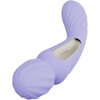 Wand double stimulation connecté silicone — vue de profil