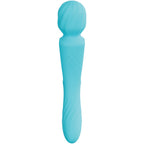 Wand double stimulation connecté silicone — vue de profil 2