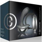 Boite du masseur de prostate Toulz Climaximum, packaging anthracite presentant le masseur spirale et sa telecommande filaire, mentions 10 vitesses waterproof.
