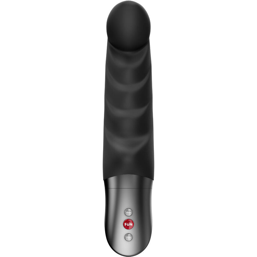 Vibromasseur point G à texture nervurée Abby G — vue rapprochée