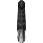 Vibromasseur point G à texture nervurée Abby G — vue rapprochée