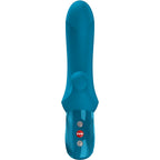 Pulsateur lapin tige incurvée point G stimulateur plat — vue de profil
