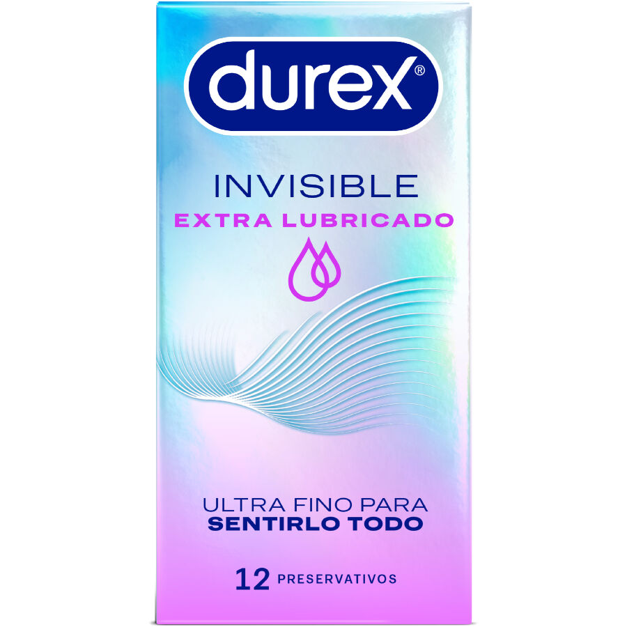 Préservatifs fins extra lubrifiés Durex Invisible 12 unités — vue principale
