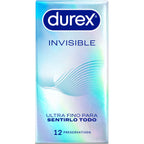 durex invisible extra mince 12 unites