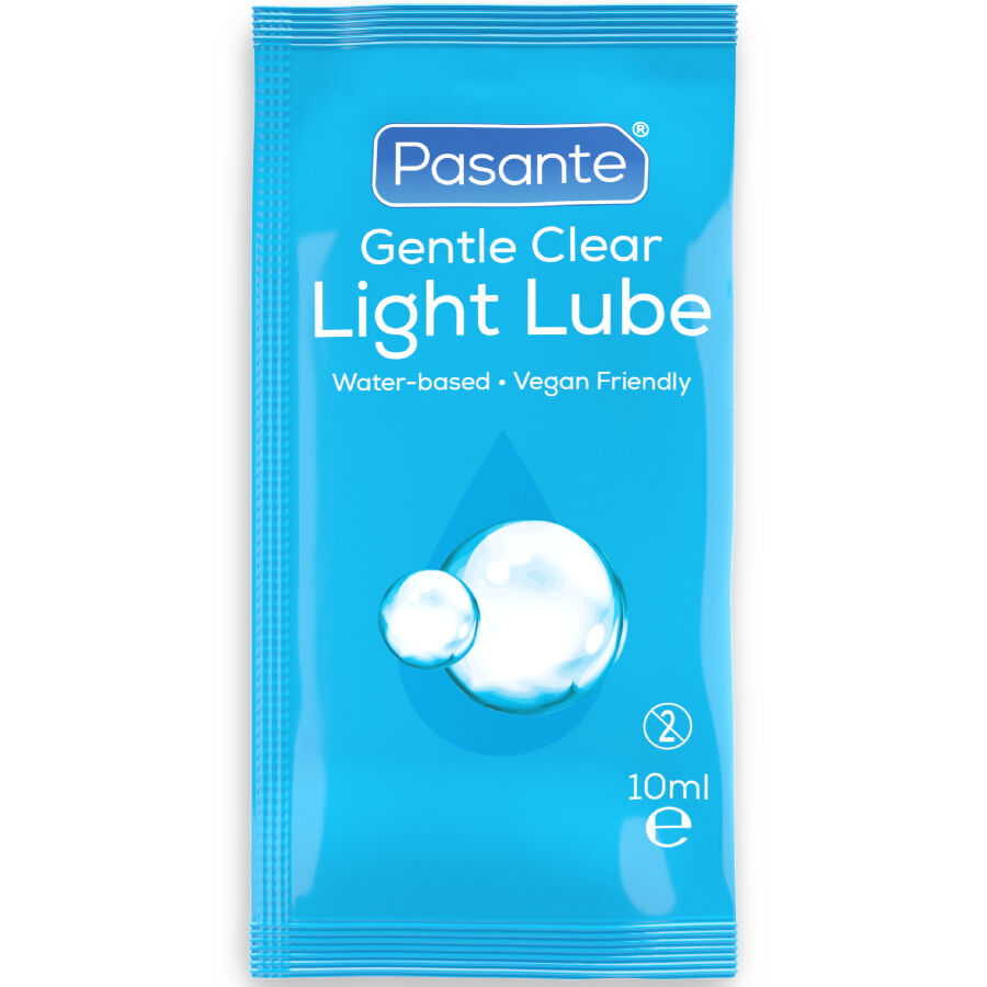 Lubrifiant léger à base d'eau vegan en dosette — détail produit