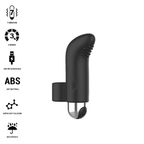 Stimulateur de doigt rechargeable compact — vue de dos