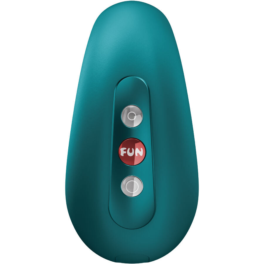Stimulateur clitoridien double impulsion d'air et vibration — vue de profil