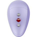 Vibromasseur clitoridien air pulse étanche rechargeable — vue de profil