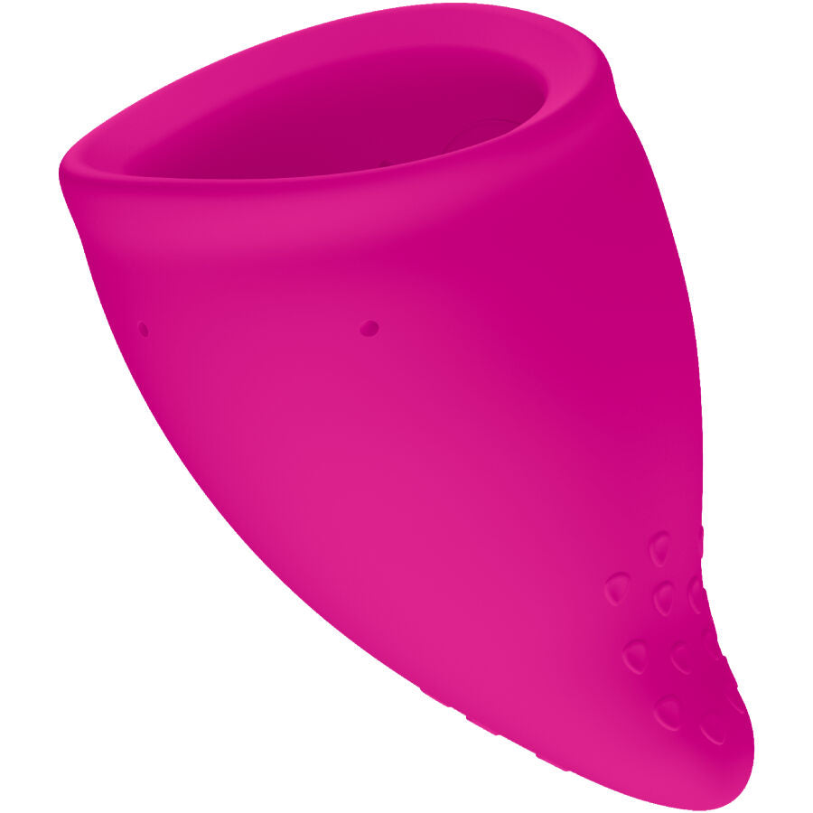 Coupe menstruelle silicone souple colorée — emballage produit