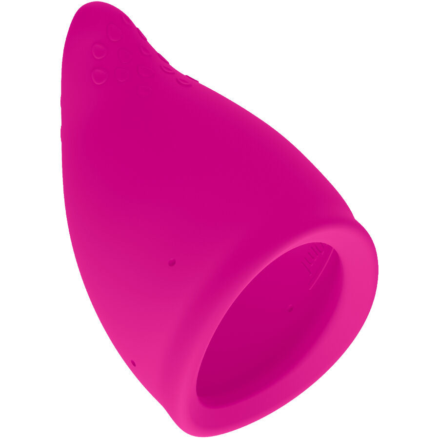 Coupe menstruelle silicone souple colorée — finition matière