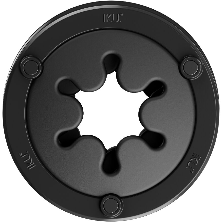 Masturbateur texturé modulable à clic magnétique — vue de profil
