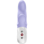 Vibromasseur lapin double stimulation point G et clitoris — vue de profil