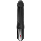 Vibromasseur point G en silicone tige incurvée — vue rapprochée