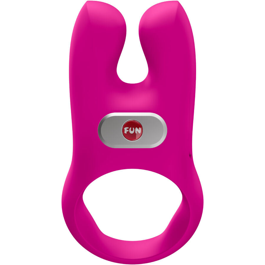 Anneau pénien vibrant double moteur flexible NOS Classic — vue de profil
