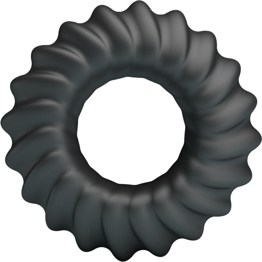 Anneau pénien en silicone toucher velours — détail produit