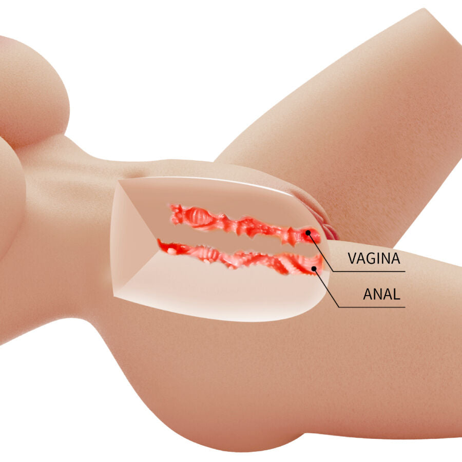 Torse Féminin Réaliste Lily Vagin Et Anal Kg