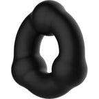 Anneau en silicone avec nodules pour homme — vue de profil
