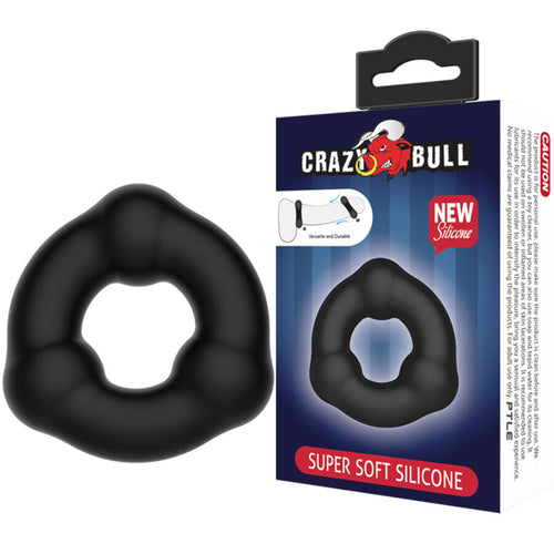 Anneau en silicone avec nodules pour homme — vue principale