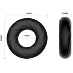 crazy bull bague en silicone super doux