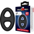 Anneau pénien silicone double ovale Crazy Bull — vue principale