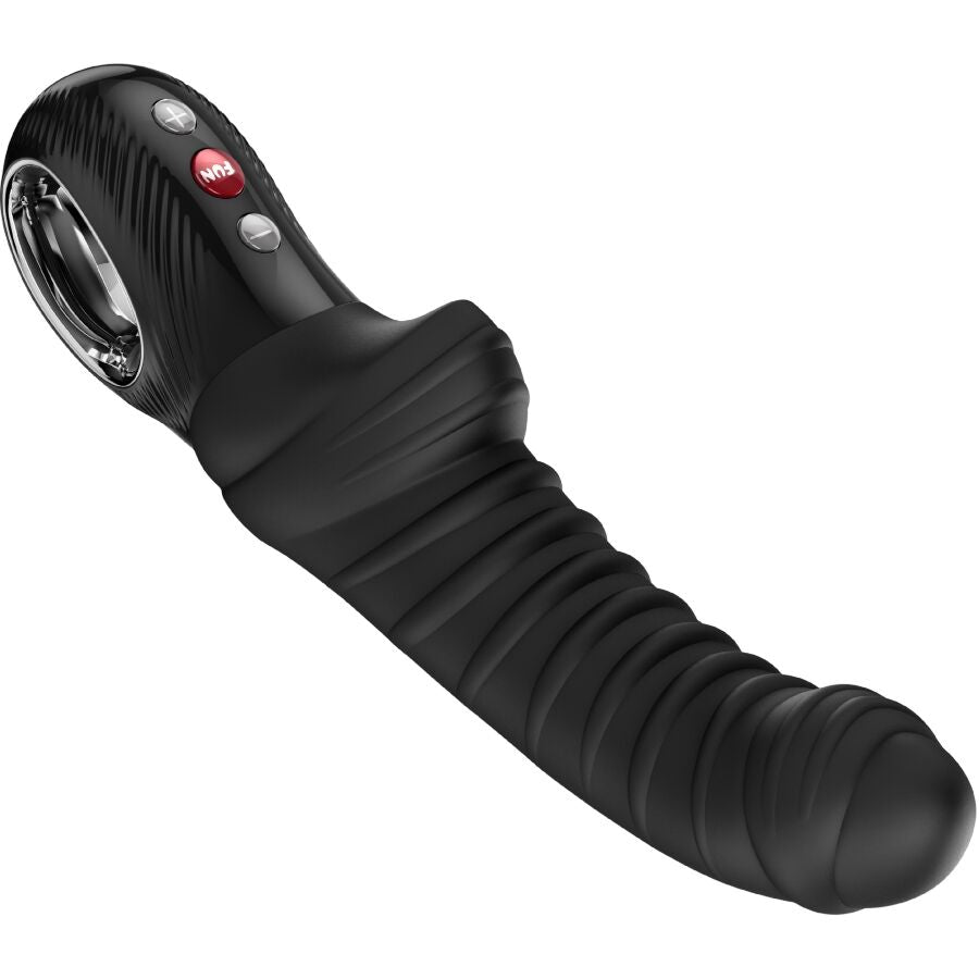 Vibromasseur point G flexible à poignée ergonomique Tiger — vue de profil