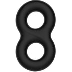 Bague pénienne double infinity en silicone — détail produit