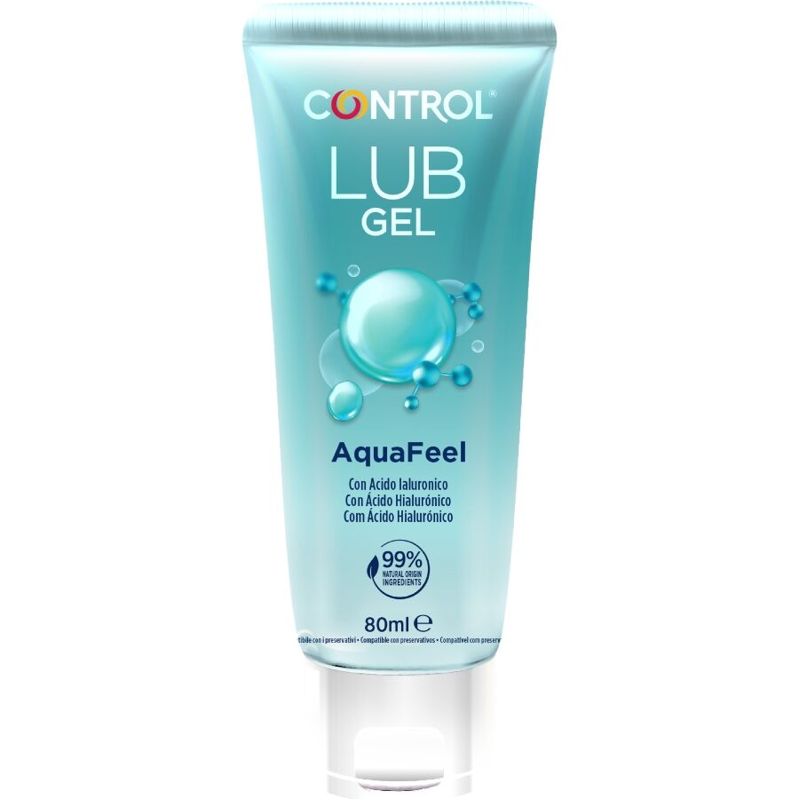 Lubrifiant base eau à l'acide hyaluronique — vue principale