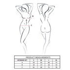 Ensemble Intimari soutien-gorge ouvert en dentelle avec culotte Noir S/M