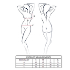 Ensemble soutien-gorge et string en dentelle Belissana — angle alternatif