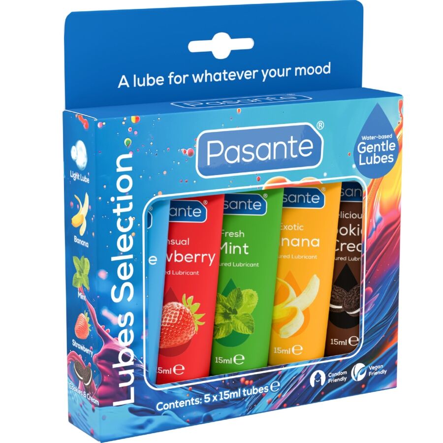 Coffret de lubrifiants gourmands saveurs assorties — vue principale
