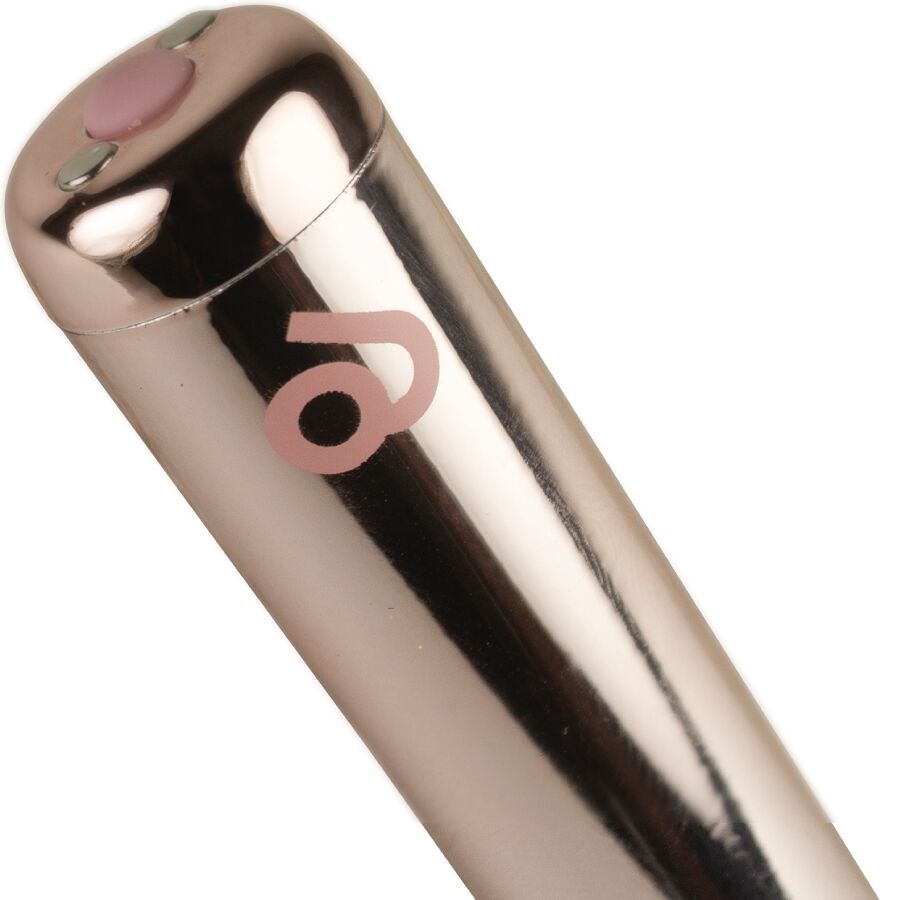 Mini vibromasseur clitoridien rechargeable à embout de préci — vue de profil