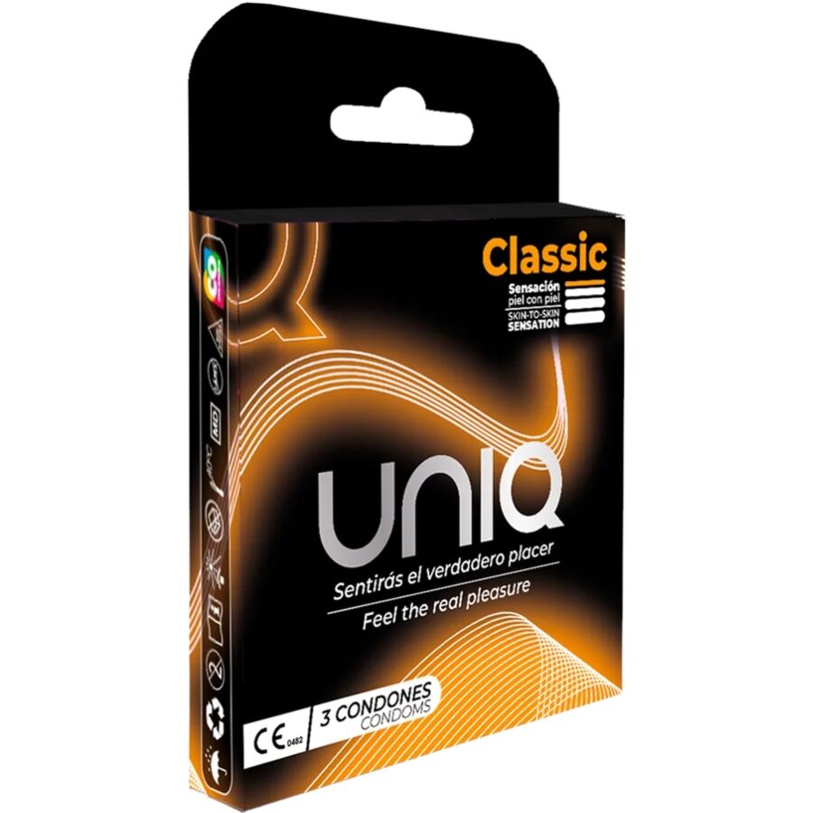 Préservatifs sans latex extra fins Uniq Classic — vue principale