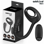 Anneau vibrant double moteur pénis et point P avec télécomma — vue principale