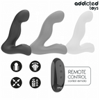 Masseur de prostate oscillant à pulsation avec télécommande — détail texture surface