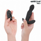 Plug anal vibrant et rotatif avec télécommande double moteur — détail produit