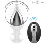 Plug anal Intense métal et télécommande, 10 modes de vibration.
