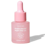 Huile de parfum aux phéromones agrumes Sunny Daze 20 ml, flacon rose a pipette Pheromone Perfume Oil, notes bergamote rose jasmin, formule riche et concentree vegan.