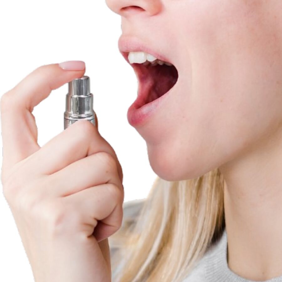 Spray hydratant menthe rafraîchissant pour le sexe oral