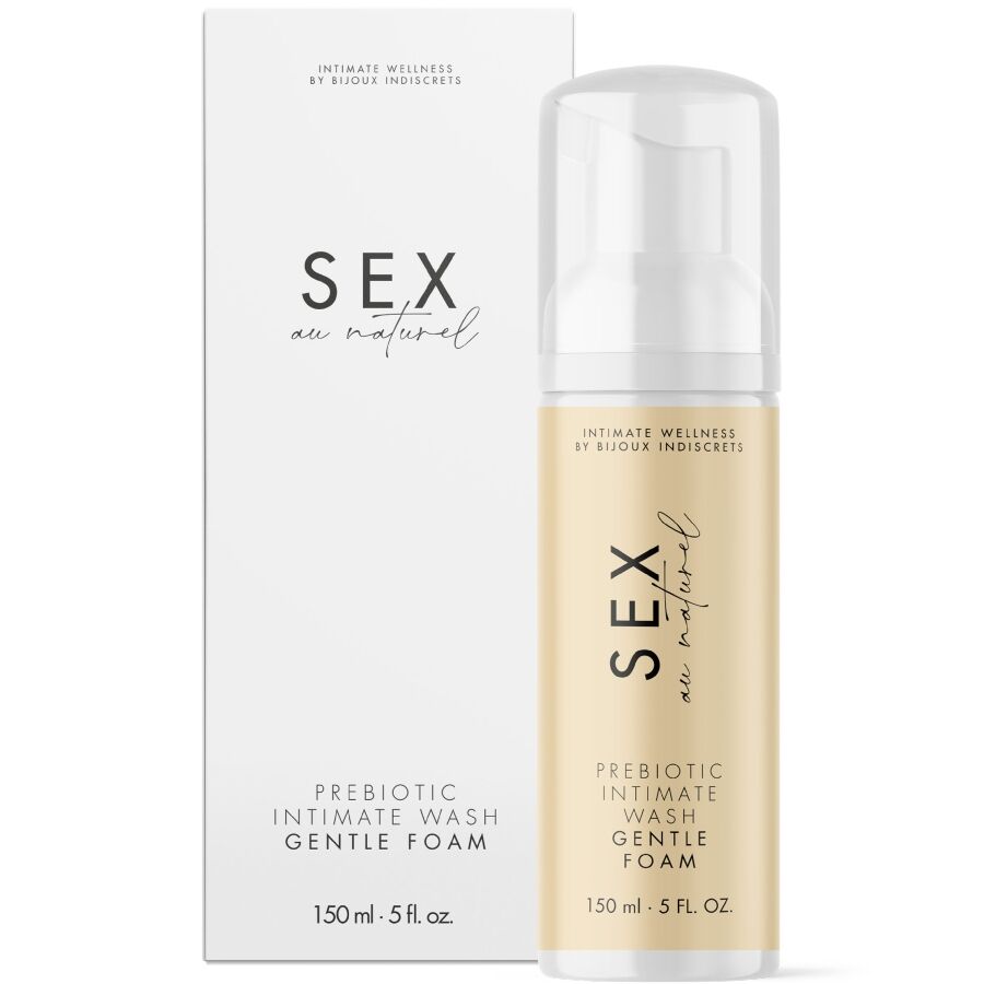Sex au naturel gel intime prébiotique avec mousse 150 ml