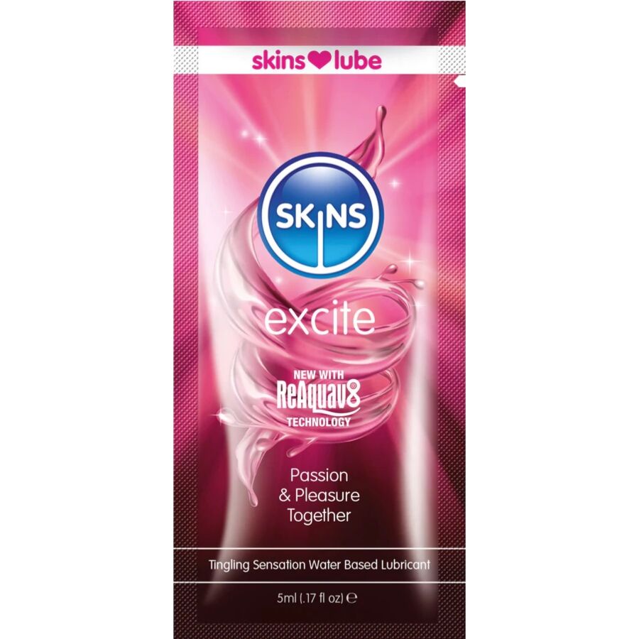Lubrifiant Excite picotant base eau dose unique 5 ml — vue principale
