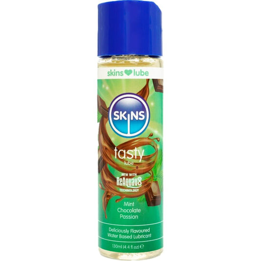 Lubrifiant à base d'eau délicieux menthe et chocolat 130 ML