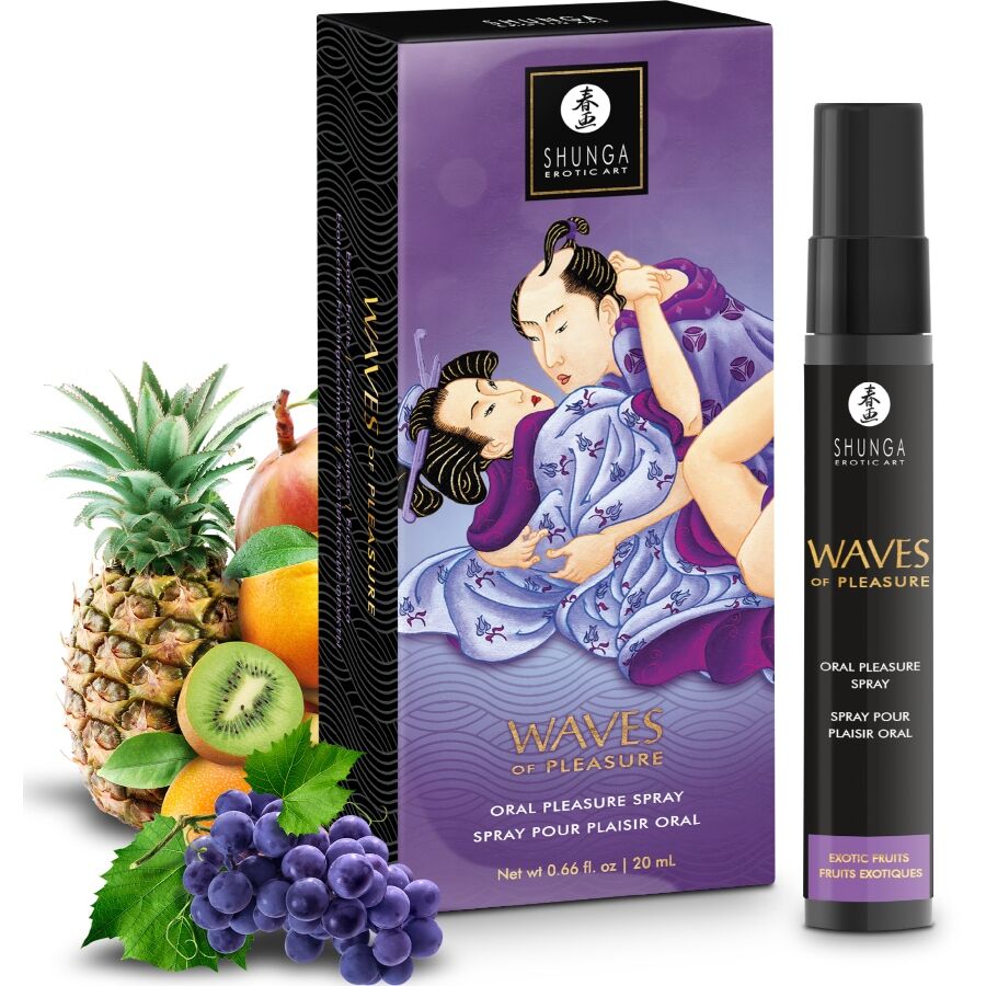 Waves plaisir spray oral séducteur fruits exotiques 20 ML