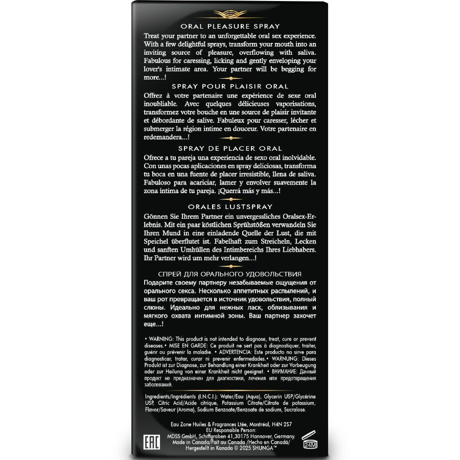 Waves pleasure spray oral seductive fraise 20 ML