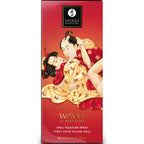 Spray oral saveur fraise pour caresses gourmandes — vue de profil