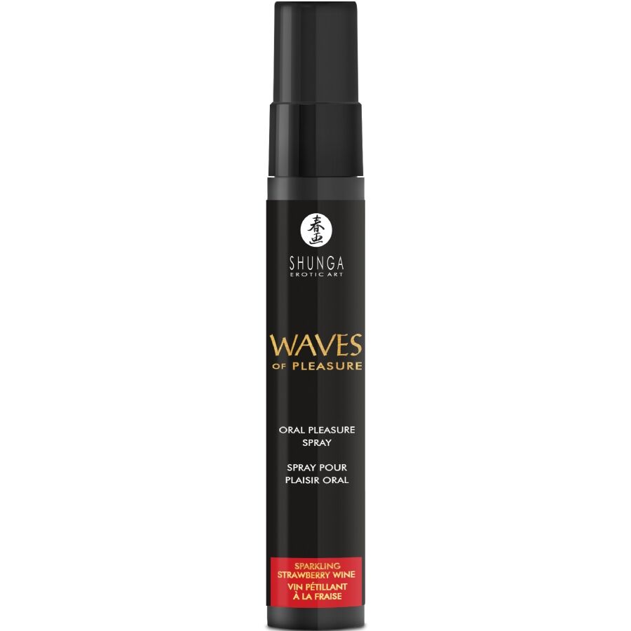 Spray oral saveur fraise pour caresses gourmandes — détail produit