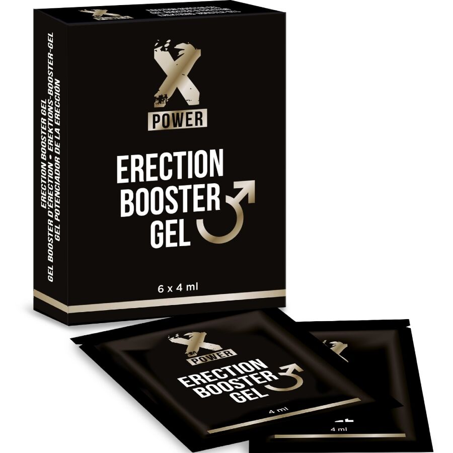 xpower gel booster d erection 6 x 4 ml