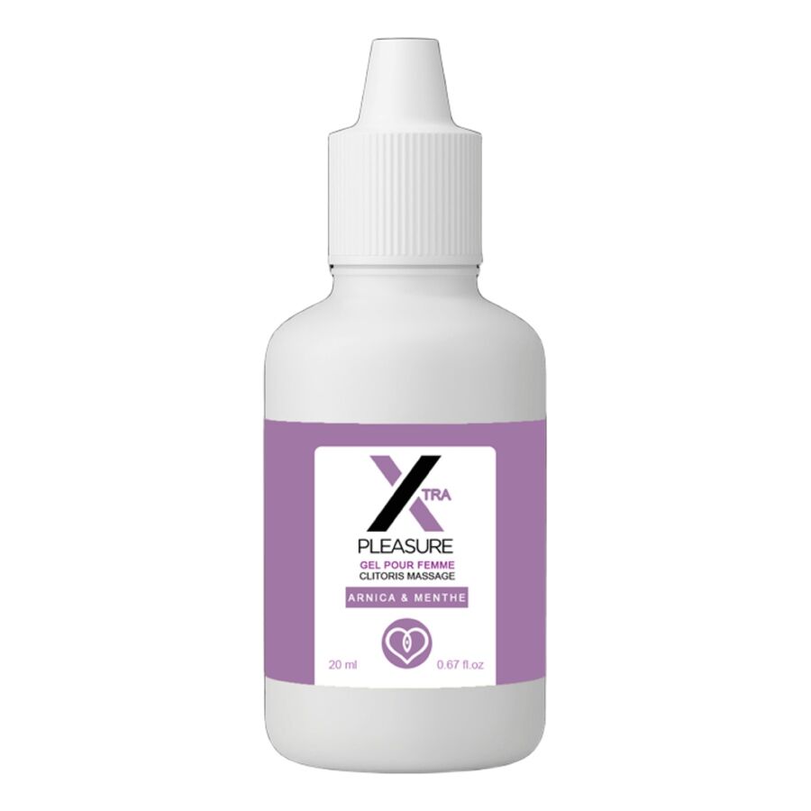 Gel de massage stimulant pour le clitoris menthol arnica — détail produit