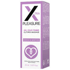 Gel de massage stimulant pour le clitoris menthol arnica — vue de profil