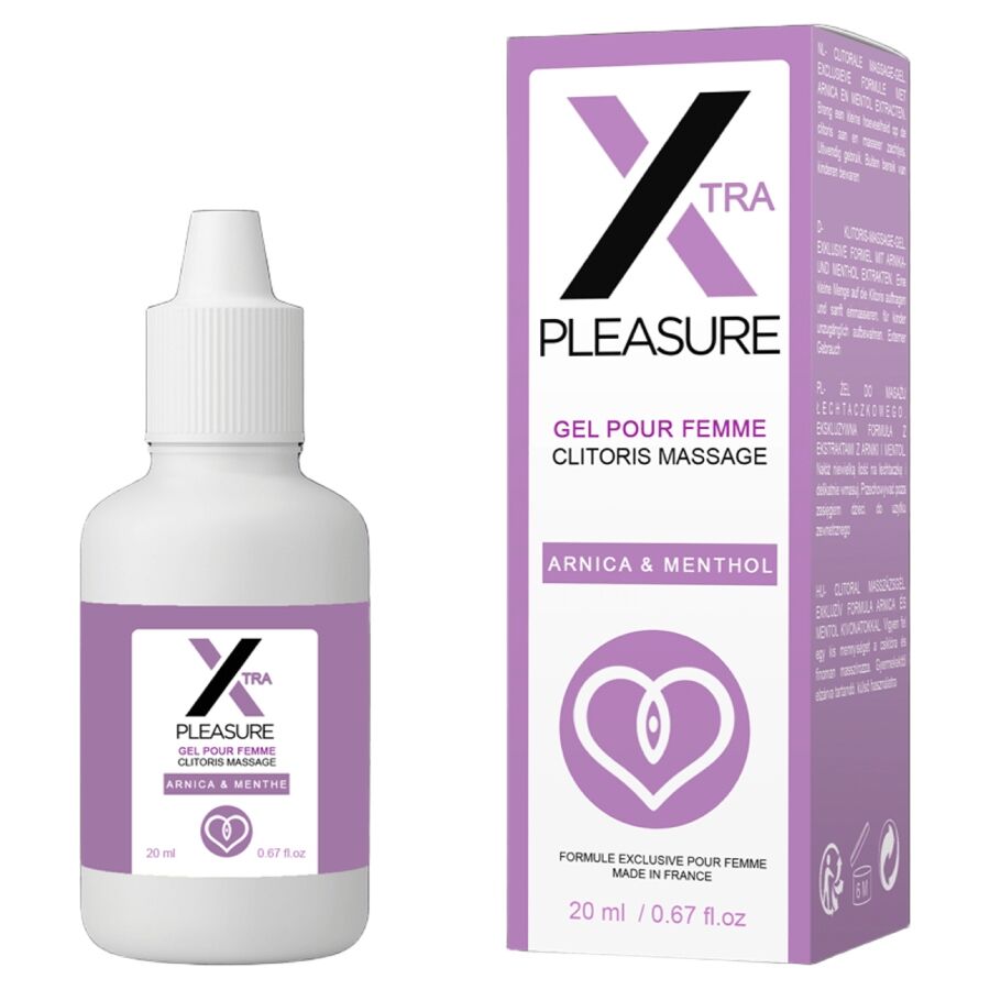 Gel de massage stimulant pour le clitoris menthol arnica — vue principale