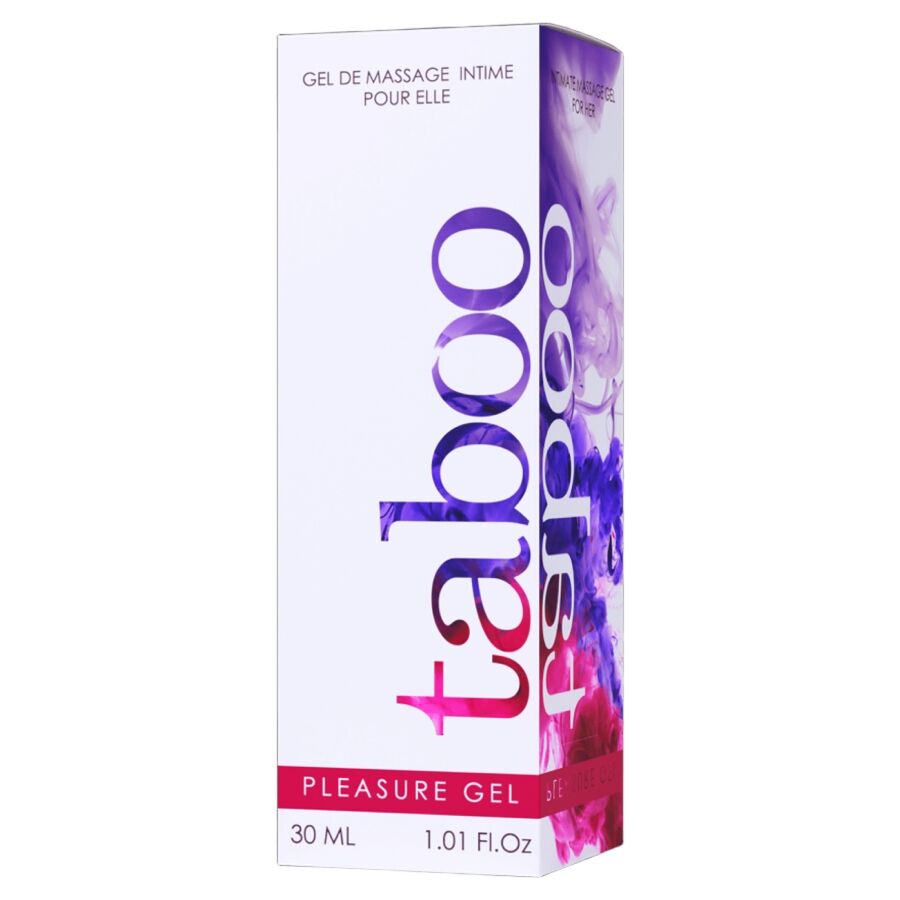 Gel stimulant clitoridien Taboo 30 ml — vue de profil